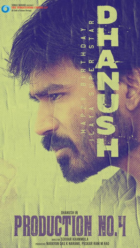 Dhanush's intense look for Sekhar Kammula goes viral