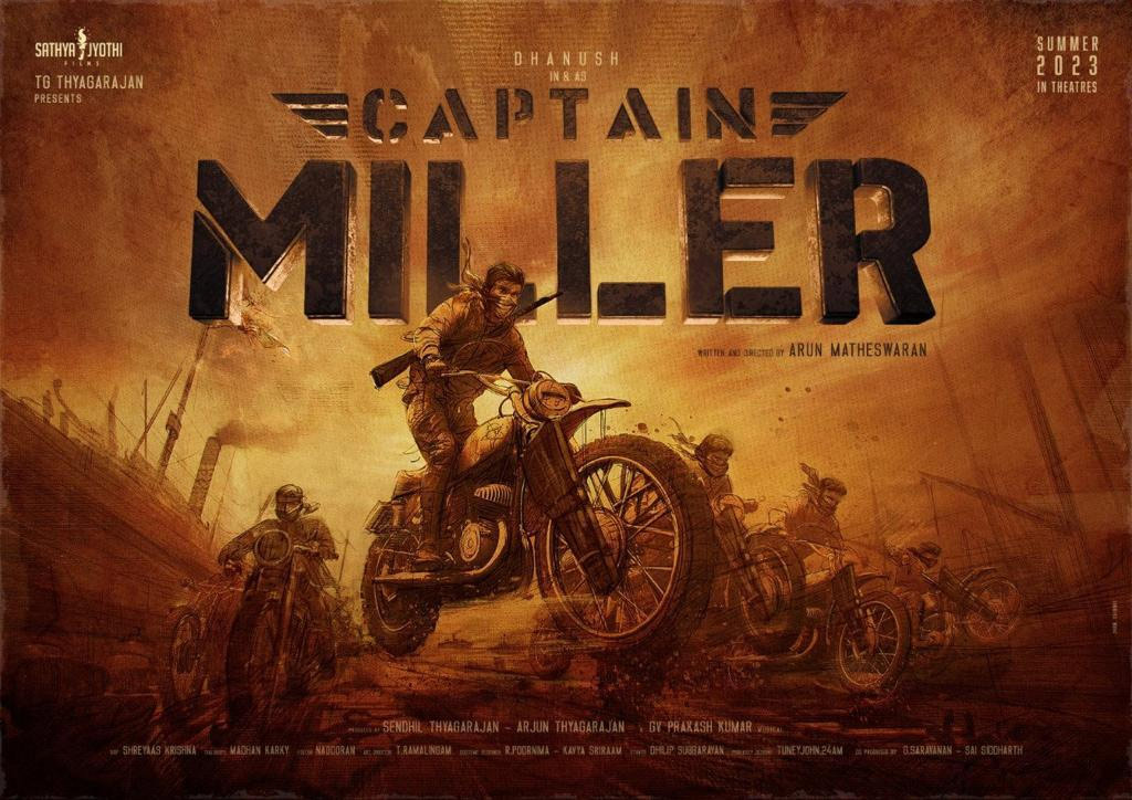 Dhanush to show power as Captain Miller
