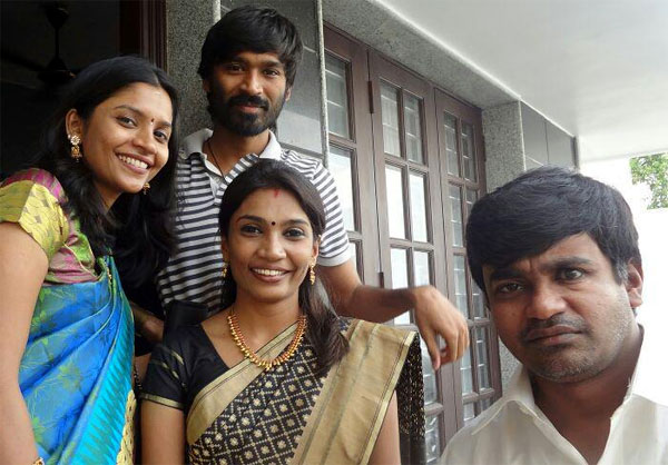 Dhanush With His Sister Vimala Geetha and Family