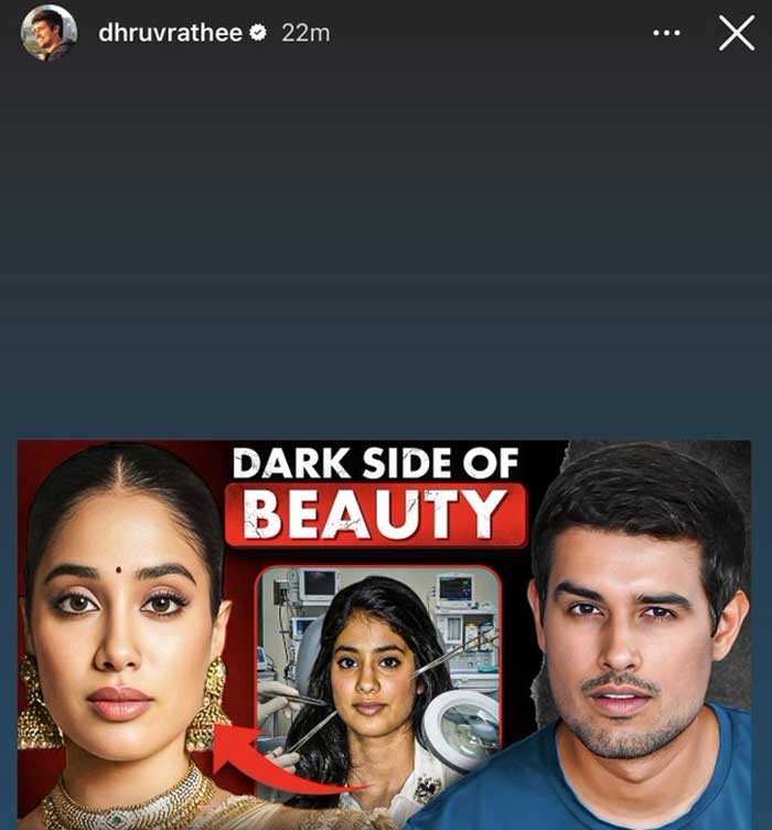 Dhruv Rathee dares Janhvi