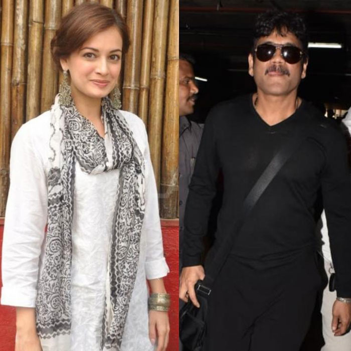 Dia Mirza Opposite Nagarjuna!