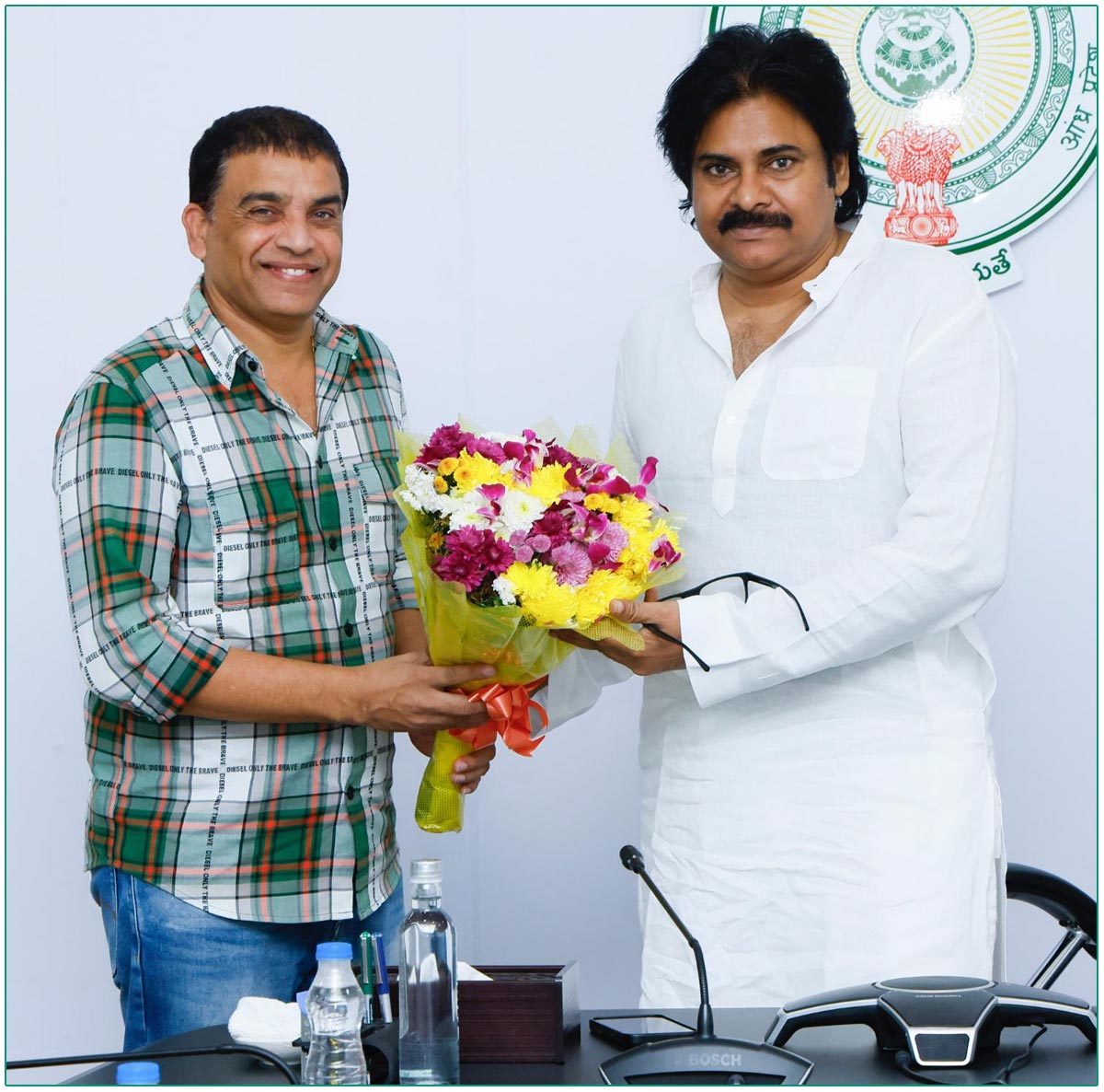 Dil Raju Meets Dy CM Pawan Kalyan