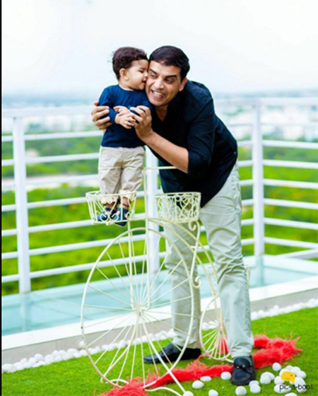 Dil Raju With Aaransh