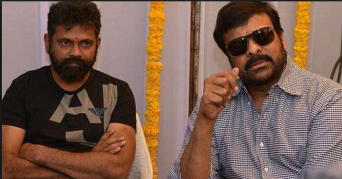 Director Sukumar and Chiranjeevi