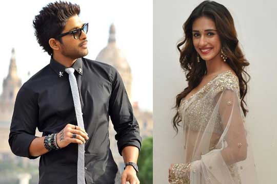 Disha to Do a Special Song for Allu Arjun