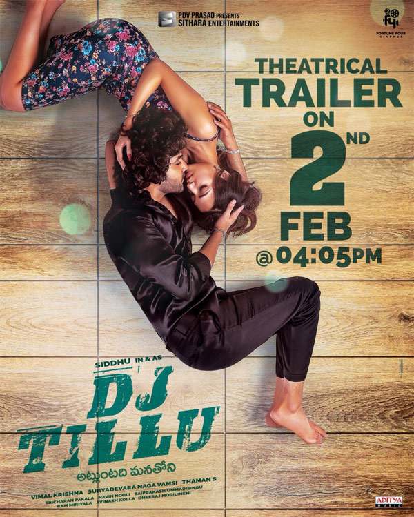 DJ Tillu trailer to be released on 