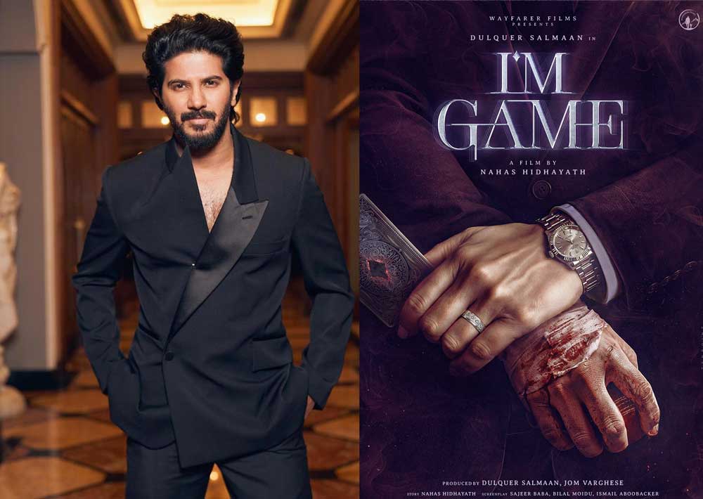 Dulqer 40th film gets an interesting title I Am Game