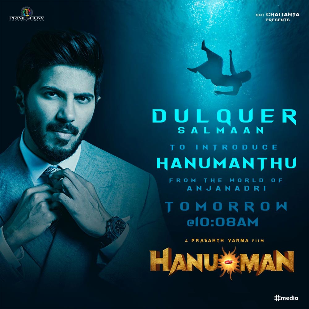 Dulqer Salmaan unveils Hanu Man first look