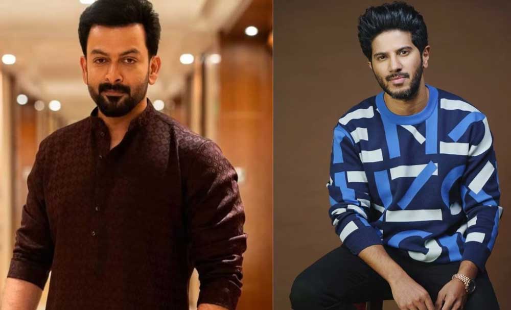 Dulquer Salmaan and Prithviraj Sukumaran