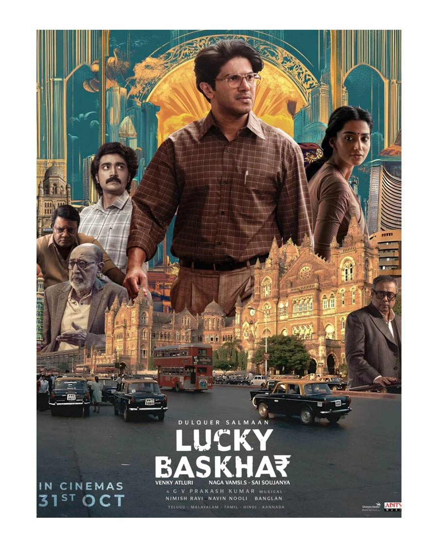 Dulquer Salmaan Crime Drama Lucky Baskhar Set to Stream on Netflix in December