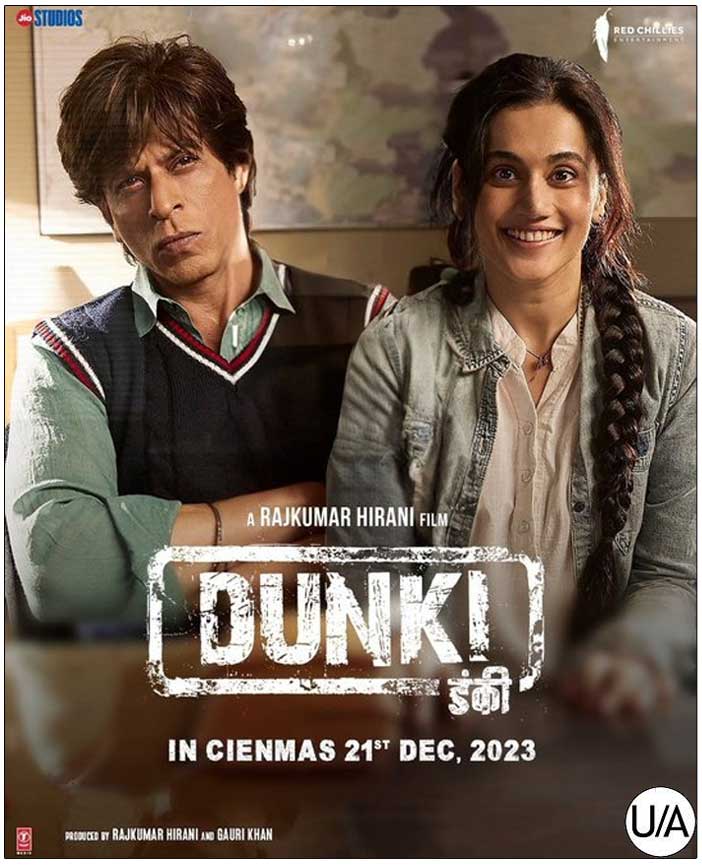 Dunki Releasing Worldwide on 21 December 2023