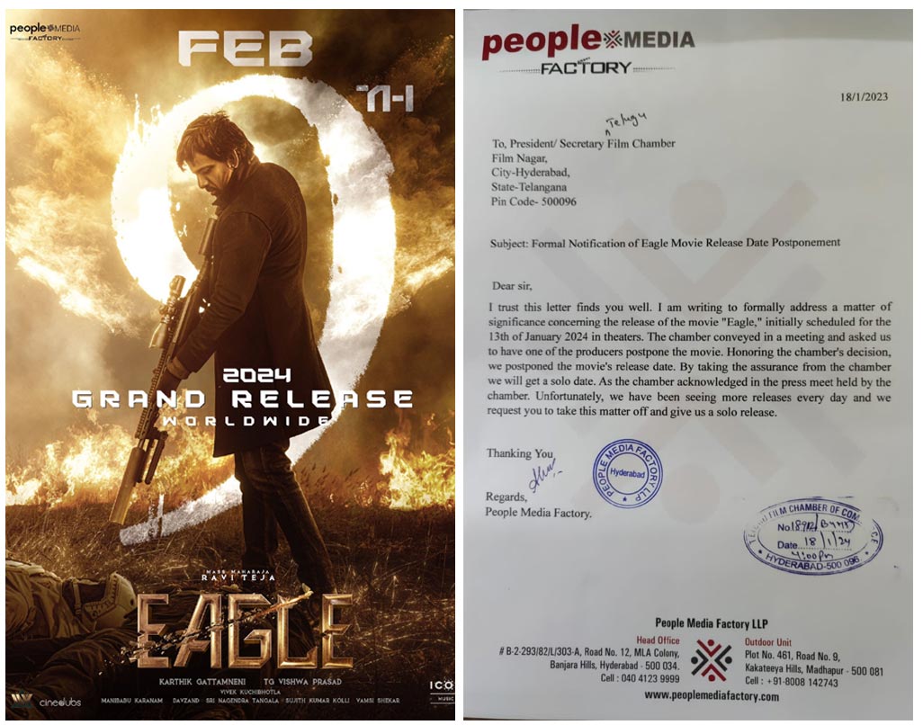 Eagle Makers Dash Off Letter Over Release Dates Issue