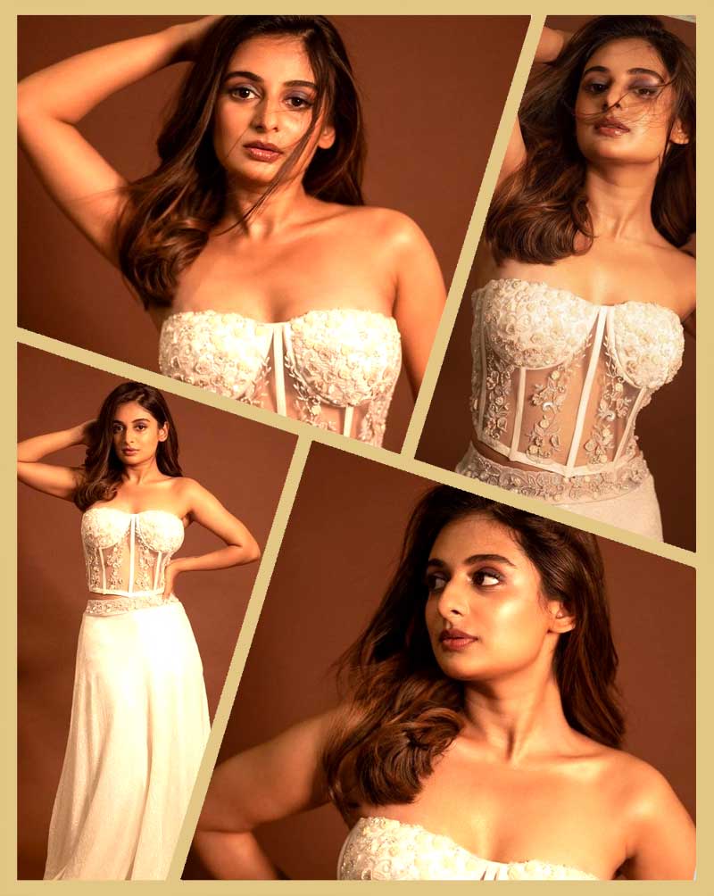 Esther Anil wows in white