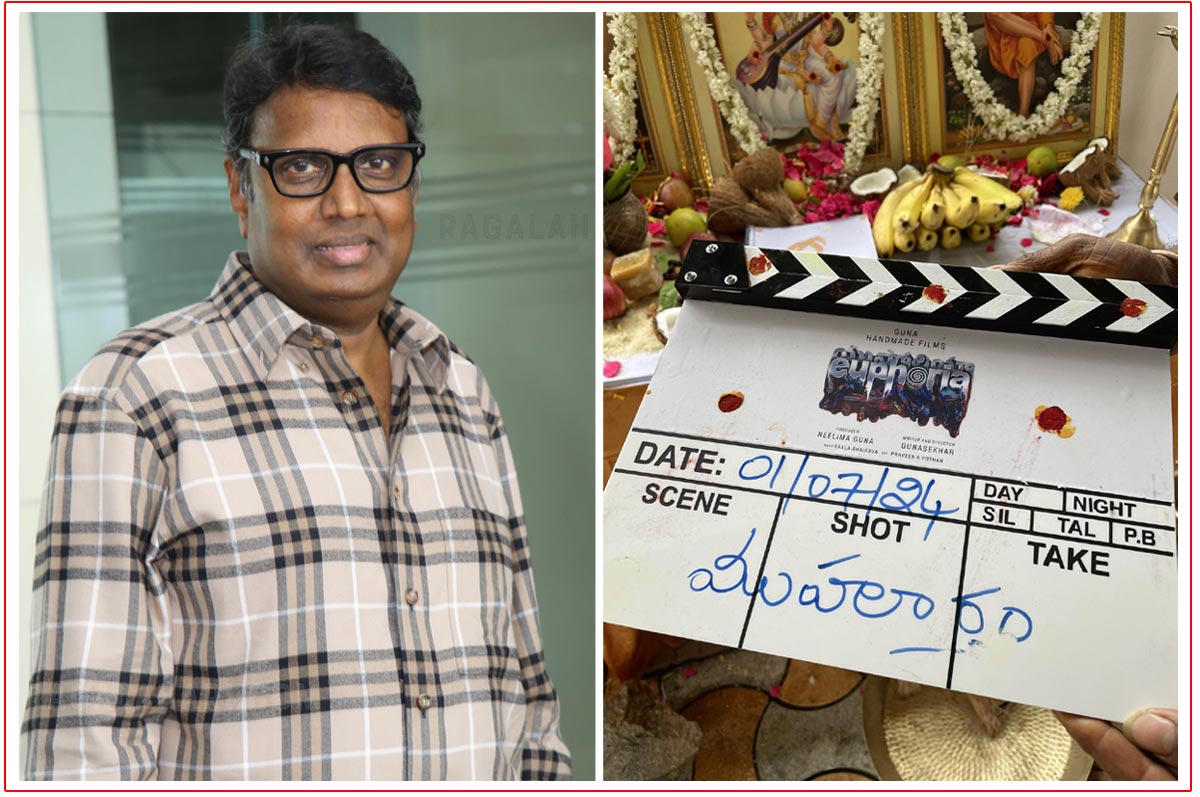 Euphoria was formally launched with a pooja ceremony, and shooting commenced today