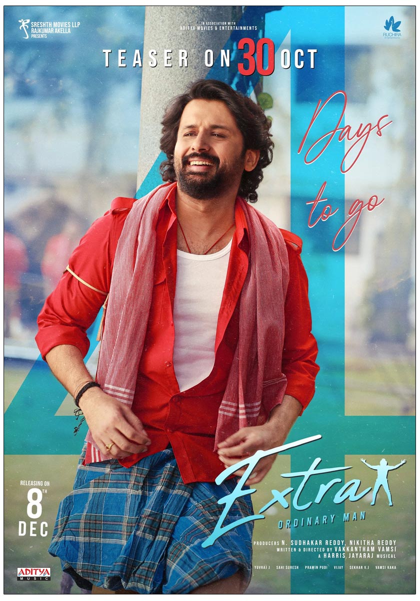 Extra Ordinary Man Teaser Releasing On Oct  30