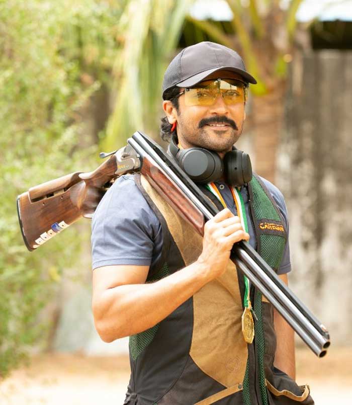 Extravagant set for Suriya T-Town Entry