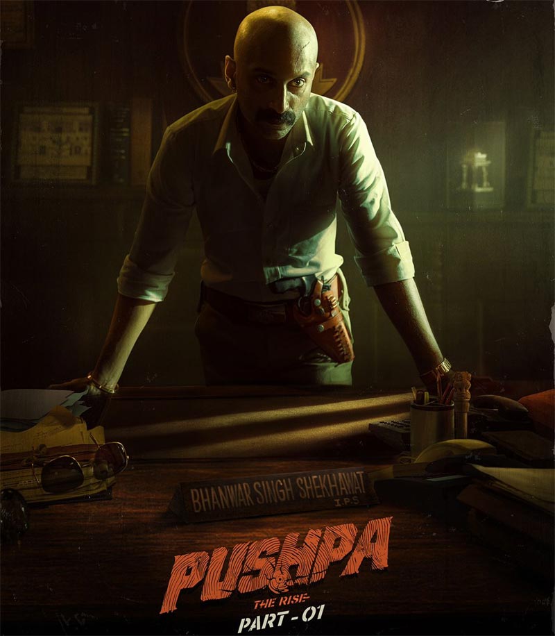 Fahadh's first look in Pushpa stuns all
