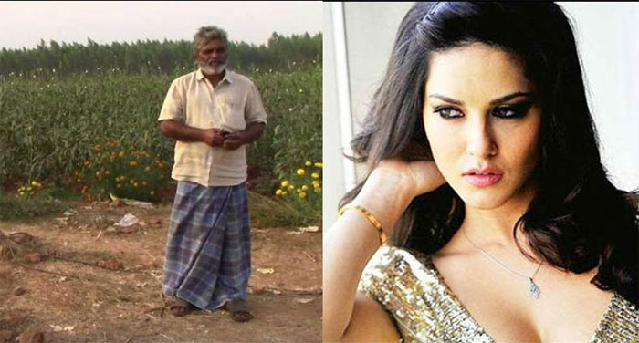 Farmer and sunny Leone