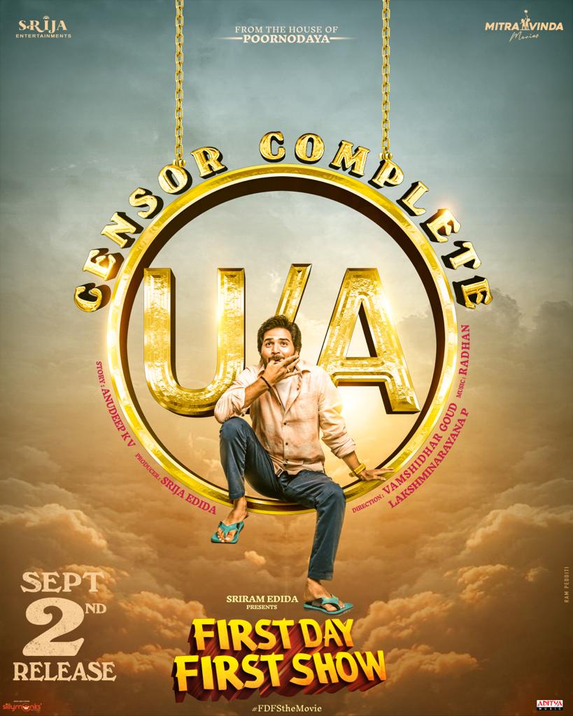 First Day First Show movie finishes censor formalities