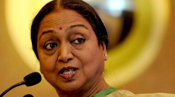 Former Lok Sabha Speaker Meira Kumar