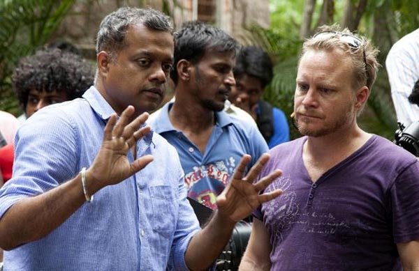 Gautham Menon with Dan Mac Arthur