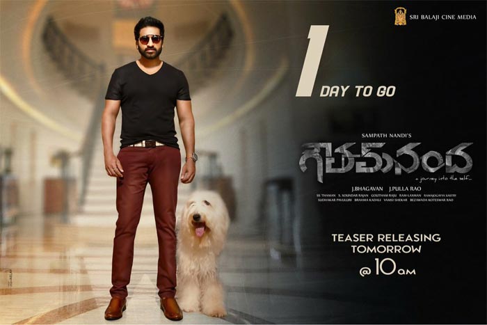 Gautham Nanda Teaser One Day To Go