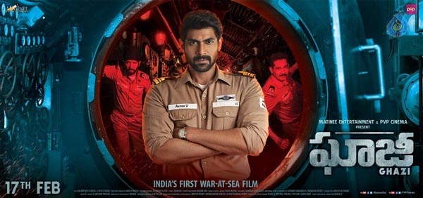 Ghazi Enters Into Theaters Today