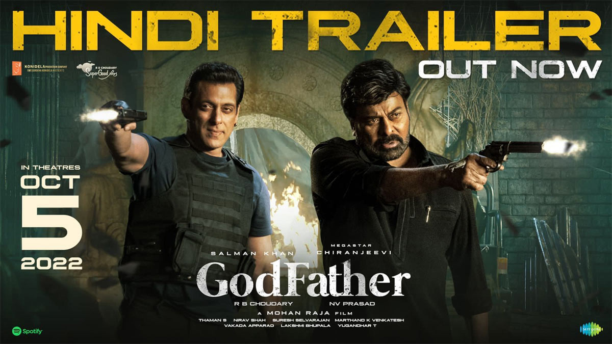 Godfather Hindi trailer released grandly