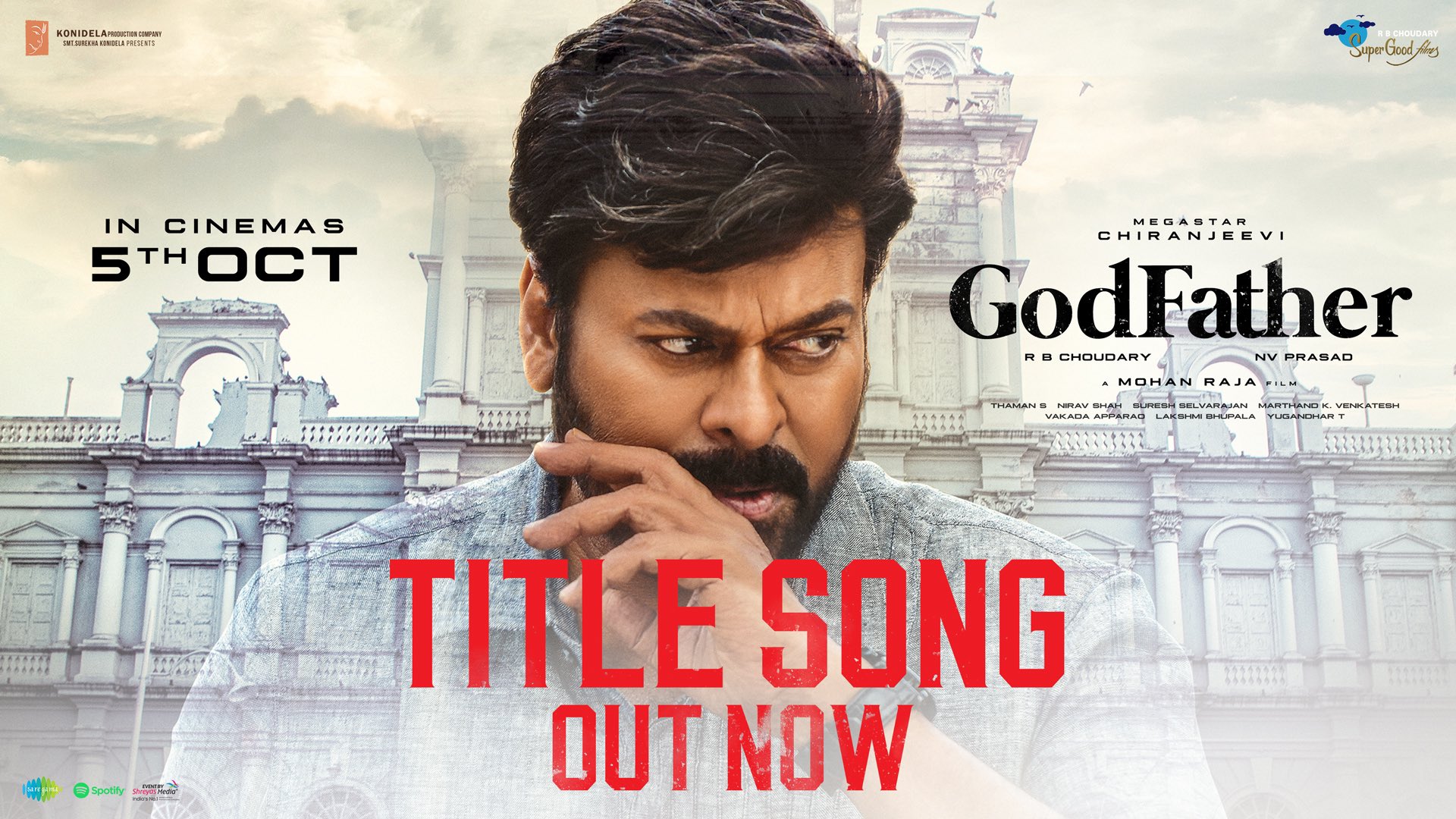 Godfather song showcases Chiranjeevi majestic aura