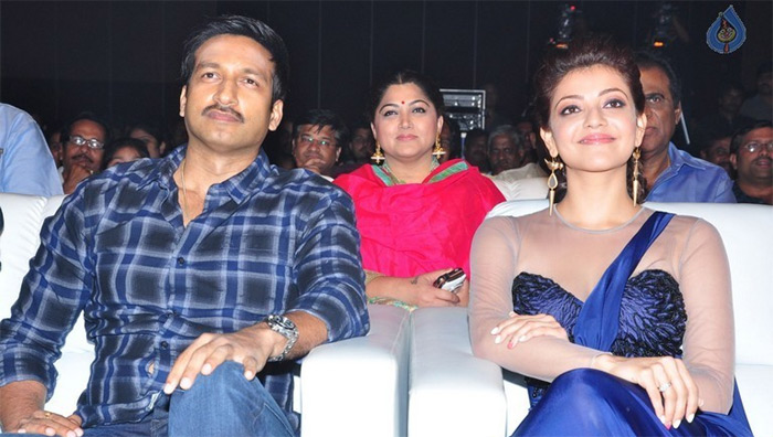 Gopichand And Kajal Agarwal