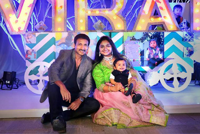 Gopichand Blessed with a Baby Boy