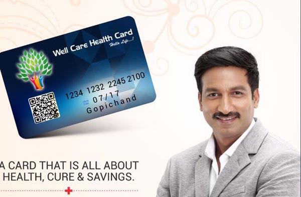 Gopichand Endorses Well Care Health Card