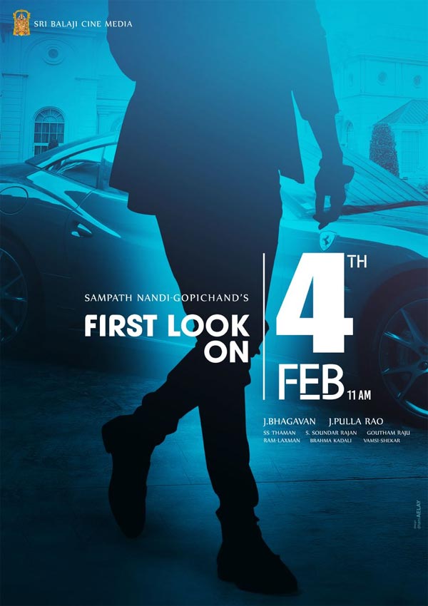 Gopichand Film Pre Look Poster  
