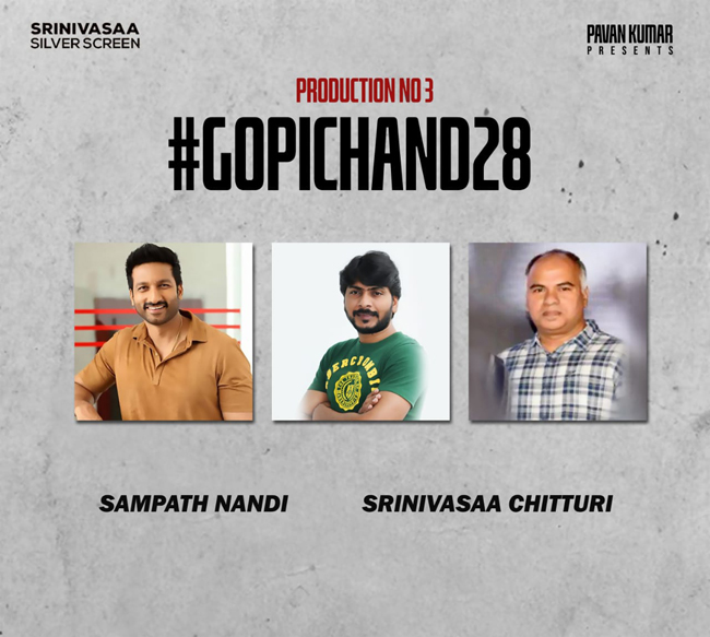 Gopichand, Sampath Nandi Film Shoot Begins