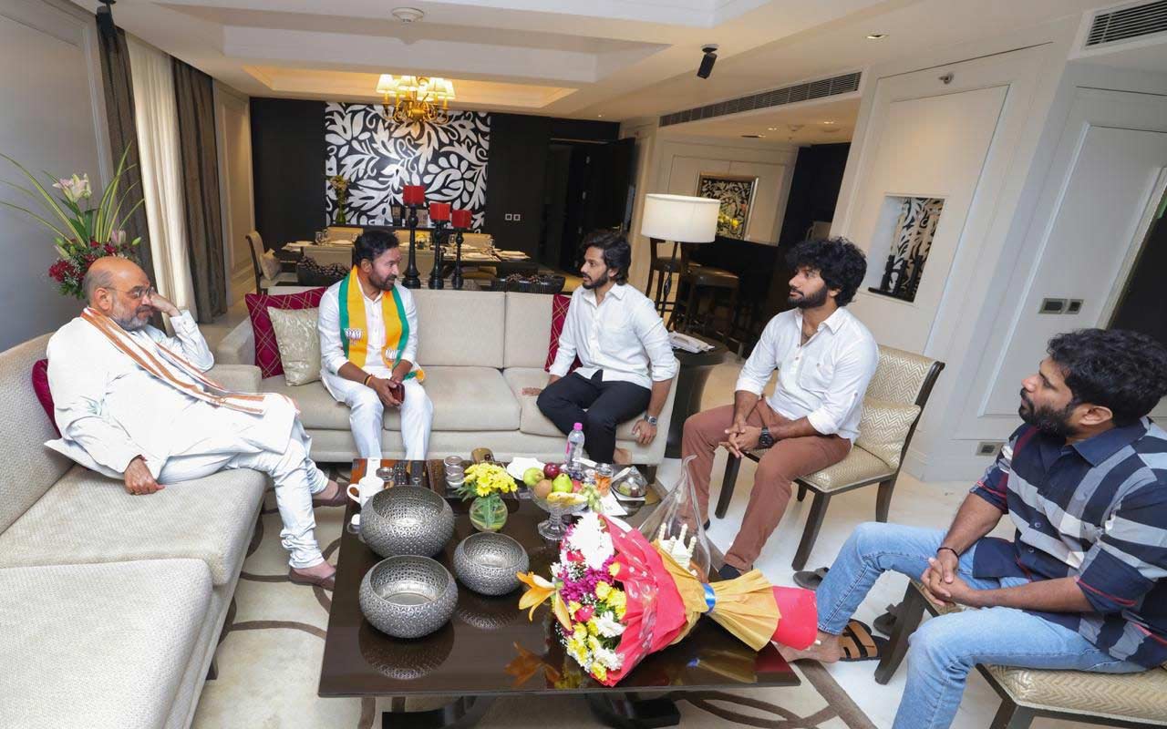 HanuMan team meets Union  Home Minister 