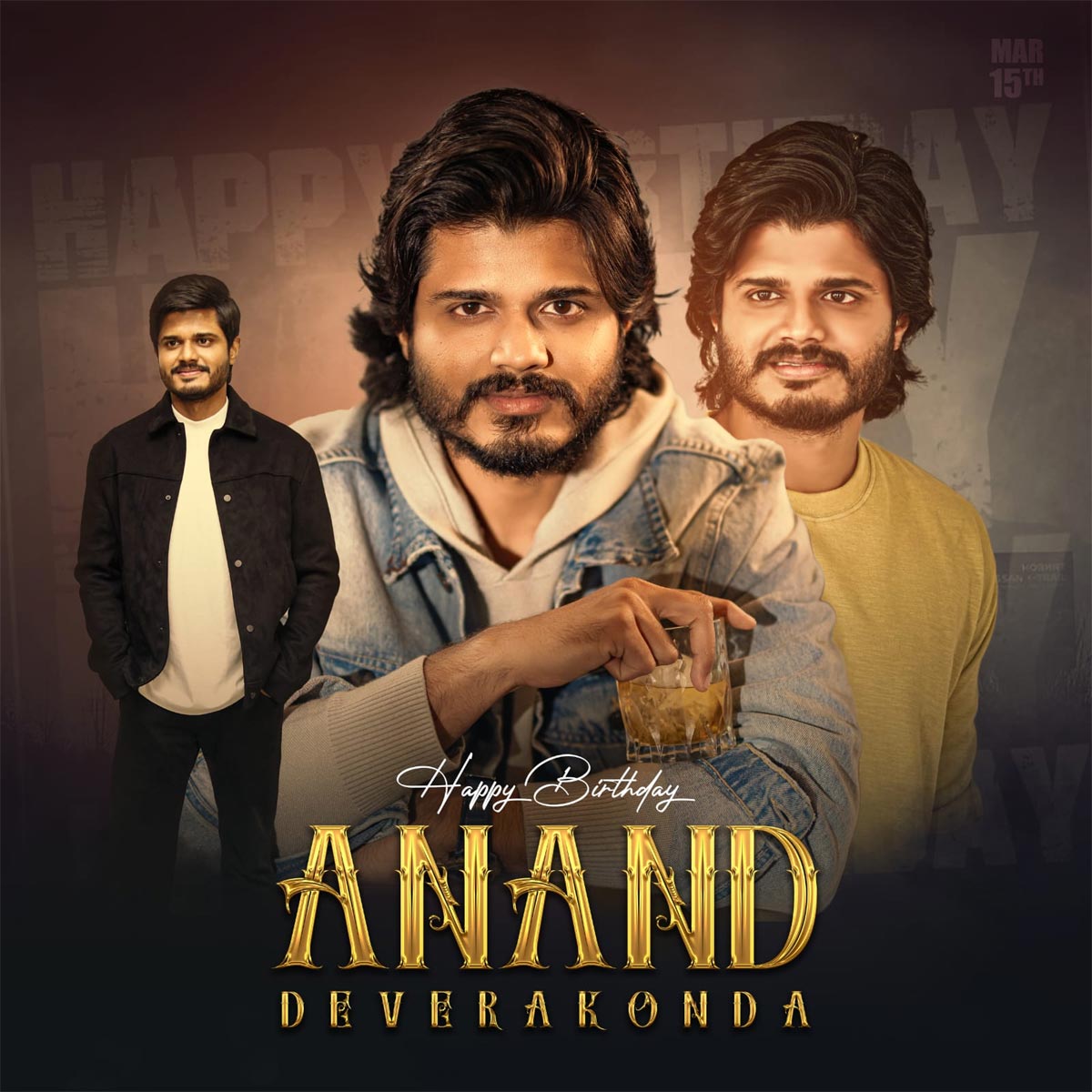 Happy Birthday To Anand Deverakonda