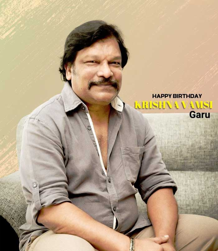 Happy Birthday To Creative Director Krishna Vamsi