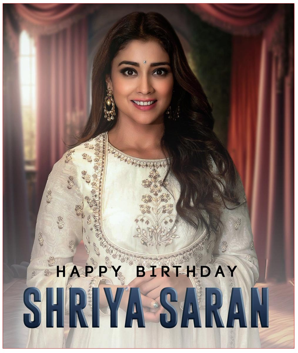 Happy Birthday To Evergreen Shriya Saran