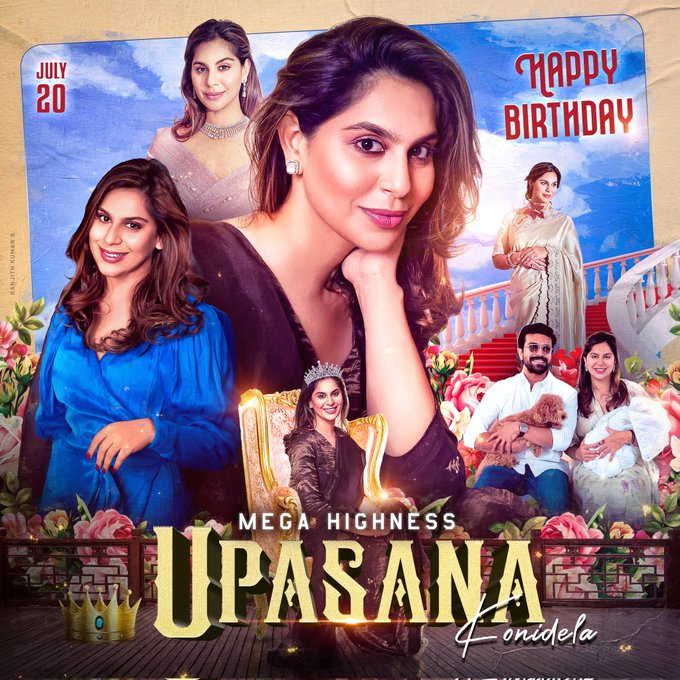 Happy Birthday To Inspiring Upasana Konidela