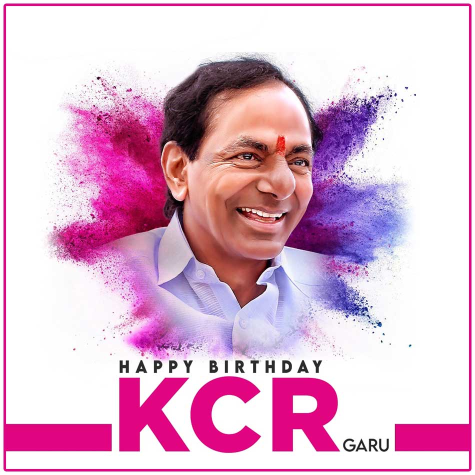 Happy Birthday to KCR