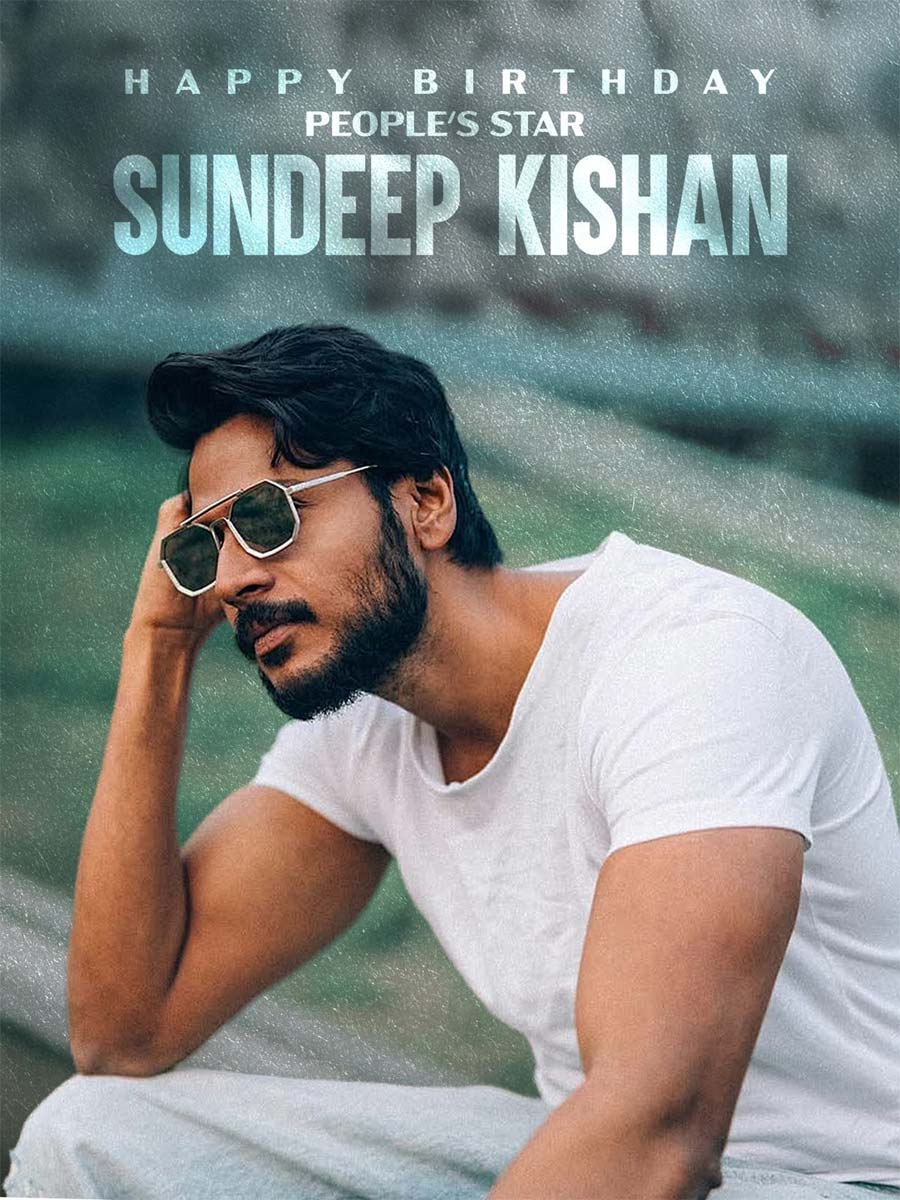 Happy Birthday to People Star Sundeep Kishan