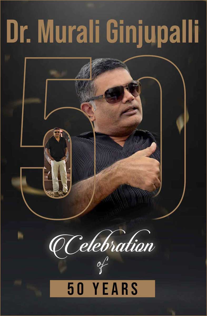 Happy Birthday to Producer Murali Chand Ginjupalli