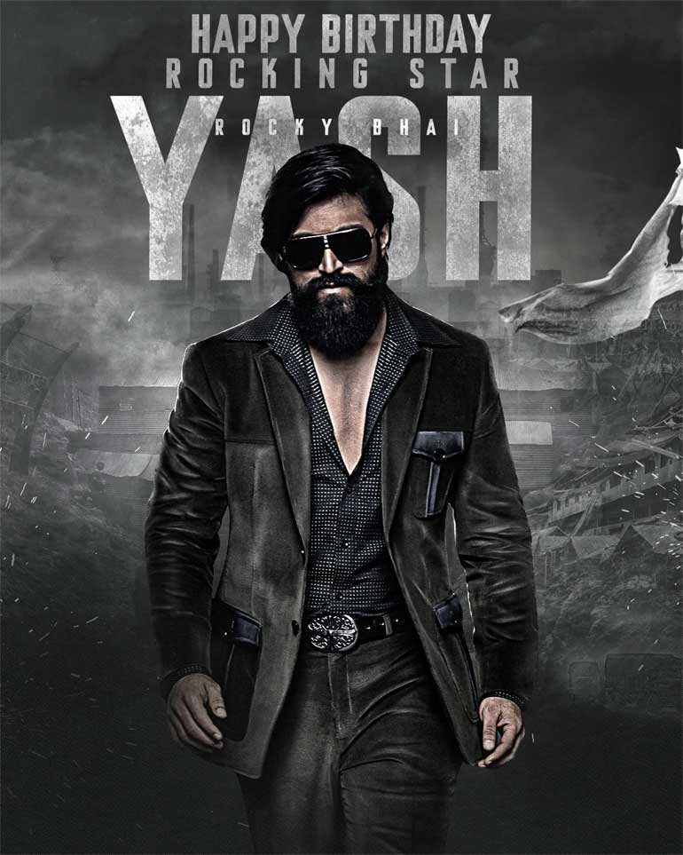 Happy Birthday to Rocking Star Yash