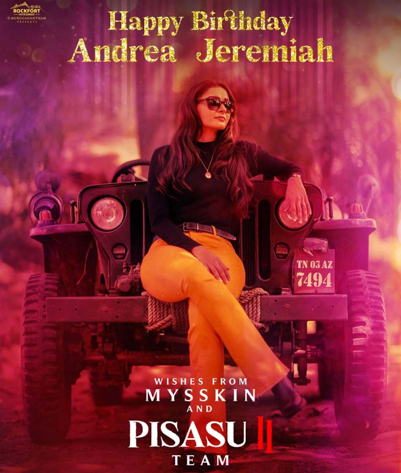 Happy Birthday To Singer and Actress Andrea Jeremiah