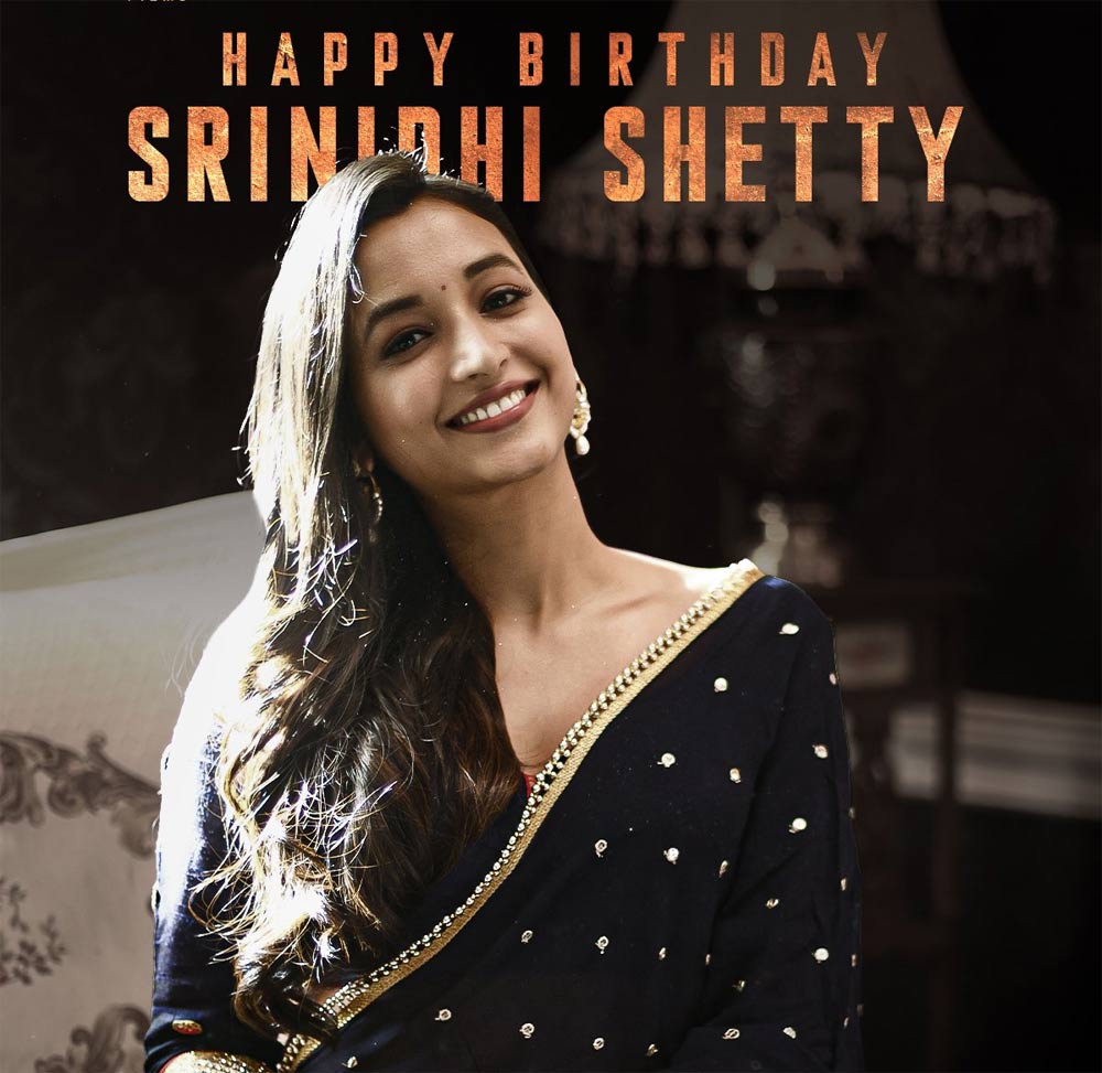 Happy Birthday To Srinidhi Shetty