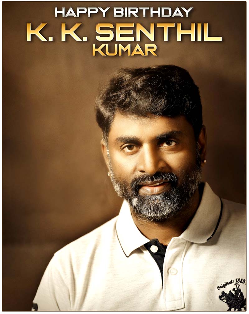 Happy Birthday To Star Cameraman KK Senthil Kumar
