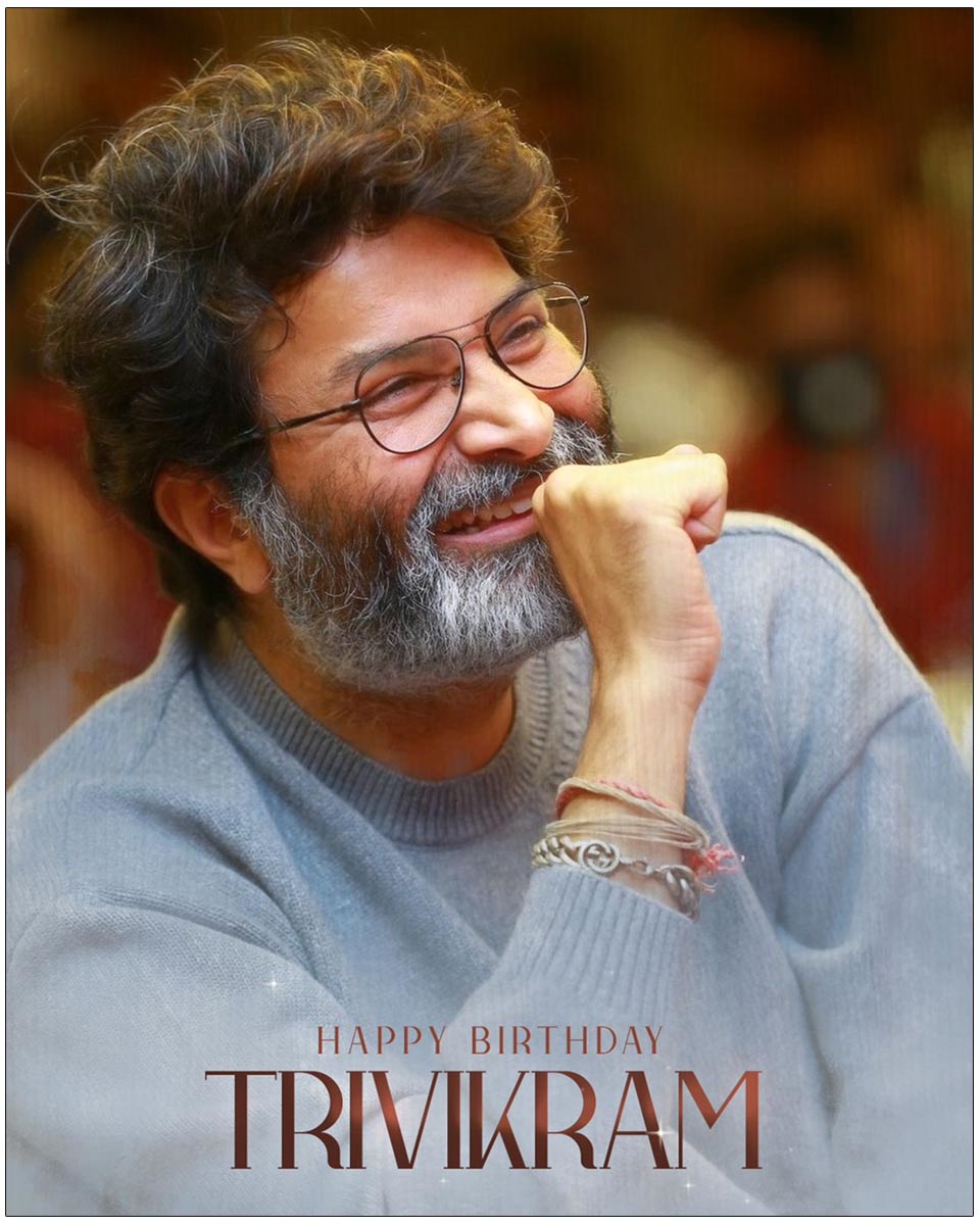 Happy Birthday To Star Director Trivikram