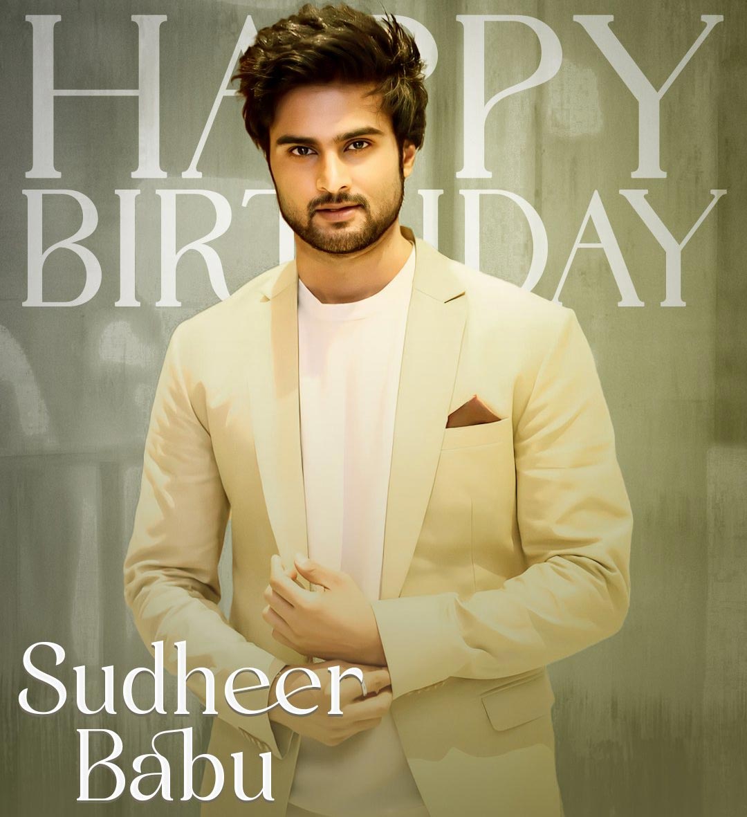 Happy Birthday to Sudheer Babu