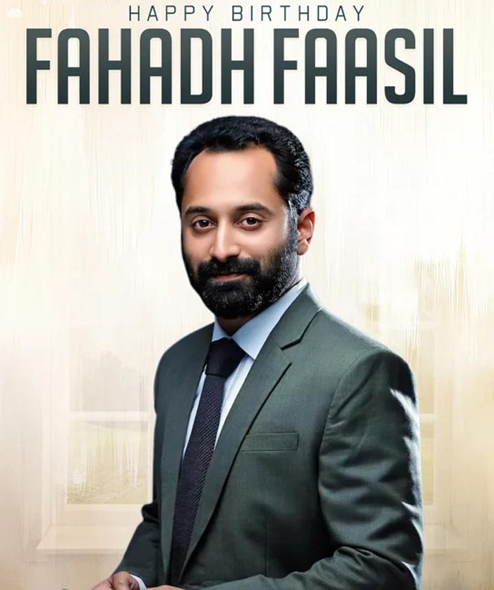 Happy Birthday To Talented Actor Fahadh Faasil