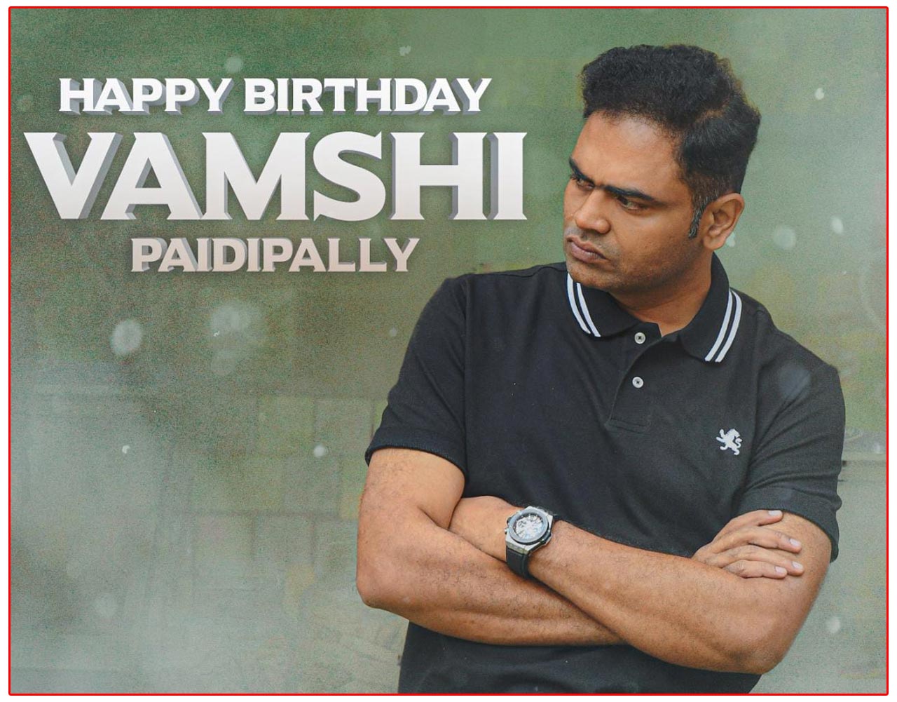 Happy Birthday Vamshi Paidipally